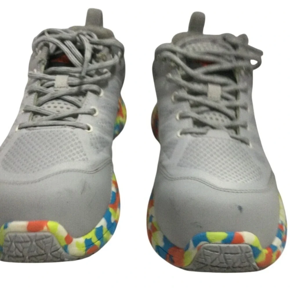 Merrell Work Shoes Womens 9 Gray Tie‎ Dye Composite Toe Safety Sneakers J005176
